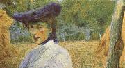 Umberto Boccioni Portrait of the Artist Adriana oil painting artist